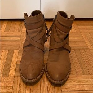 Sam Edelman Ankle Booties (with zip)